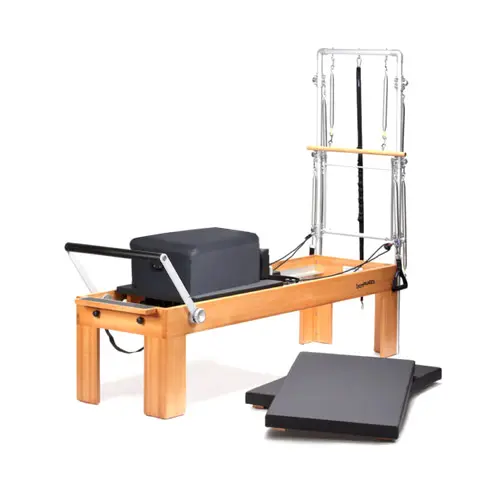 Wooden Physio Reformer w/Tower - Double Mat