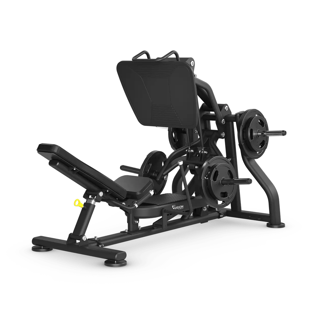 VF Leg Press con carga de discos